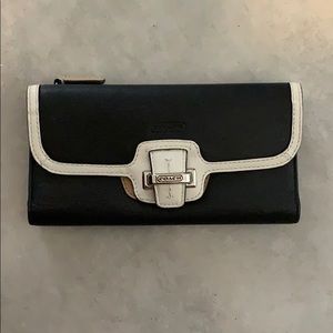 Coach leather wallet